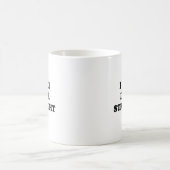 真正面だけ見る コーヒーマグカップ (中央)