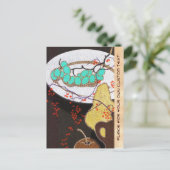 真淵フルーツクラシック日本の静物生活ヴィンテージ ポストカード (スタンド正面)