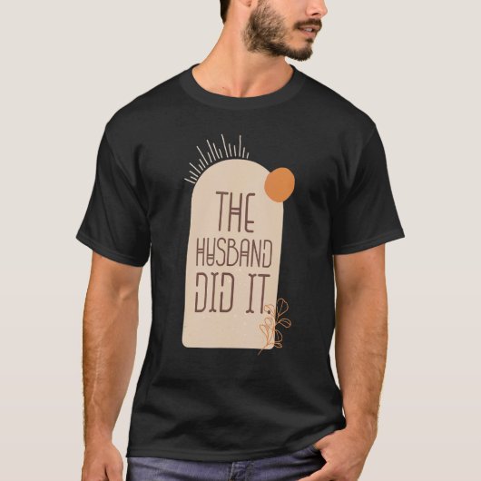 真犯人ご主人がやったボホスタイル Tシャツ (正面)