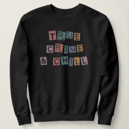 真犯人と寒さ |殺人事件のショージャンキー スウェットシャツ