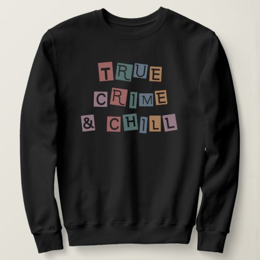 真犯人と寒さ |殺人事件のショージャンキー スウェットシャツ (デザイン正面)