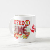 真犯人ジャンキー血(ばちゃばちゃ)跳ねる殺人ショー コーヒーマグカップ (正面左)