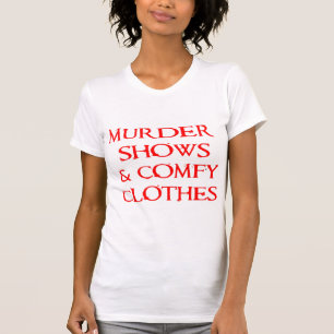 真犯罪のスローガンTシャツ Tシャツ