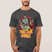真犯罪ジャンキー連続殺人犯の強盗ヴィンテージ Tシャツ (正面)