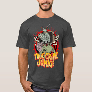 真犯罪ジャンキー連続殺人犯の強盗ヴィンテージ Tシャツ
