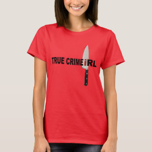 真犯罪IRLナイフシャツ Tシャツ