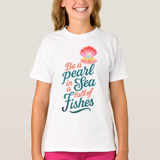 真珠である Tシャツ (正面)