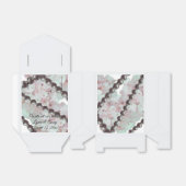 真珠とピンクアジサイのお願い箱 フェイバーボックス (折り畳みなし)