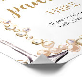 真珠とプロセッコあなたのパンティゲームサインをドロップ ポスター (角)