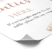 真珠とプロセッコあなたのパンティゲームサインをドロップ ポスター (角)