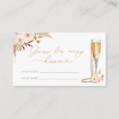 真珠とプロセッコいくつのキスブライダルゲーム エンクロージャーカード (正面)