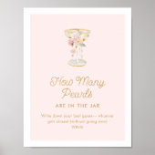 真珠とプロセッコいくつ真珠ゲーム ポスター (正面)