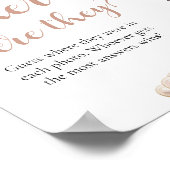 真珠とプロセッコどこ彼らはブライダルシャワー ポスター (角)