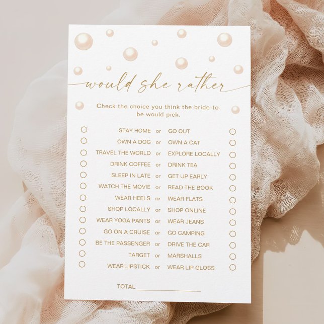 真珠とプロセッコのシャワーは彼女はむしろゲームだろう (クリエイターアップロード済み)