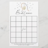 真珠とプロセッコブライダルシャワービンゴゲーム (正面)