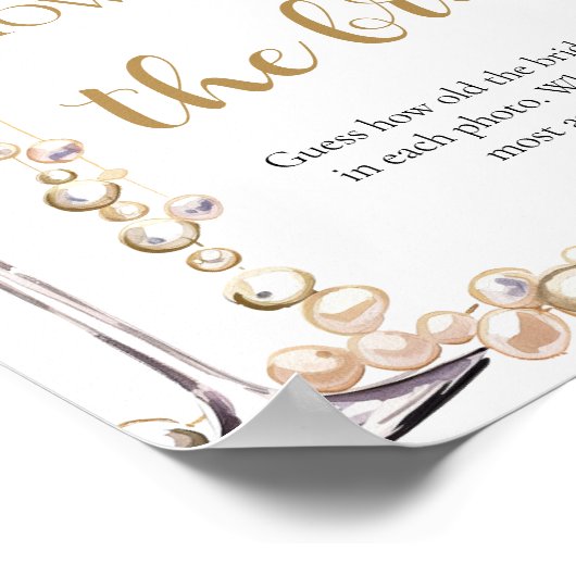 真珠とプロセッコ新婦ゲームは何歳だった ポスター (角)