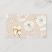 真珠とプロセッコ エンクロージャーカード (裏面)