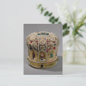 真珠と留め継ぎクラウン大切セット ポストカード (スタンド正面)