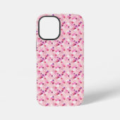 真珠と花とピンク iPhoneケース (裏面)