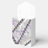 真珠と薄紅色の紫陽花のギフトボックス フェイバーボックス (オープン)