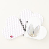 真珠と貝殻 ノートブック (内部)