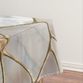 真珠と金ゴールド抽象芸術 テーブルクロス (インサイチュ)