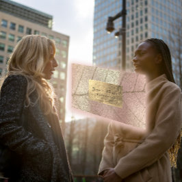 真珠のようなセピア色の金ゴールドホイルの植物の敏感上がりました 名刺QRコード 名刺