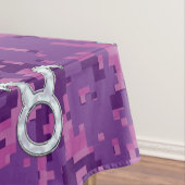 真珠のようなトーラスのシンボルの母デジタル迷彩柄 テーブルクロス (インサイチュ)