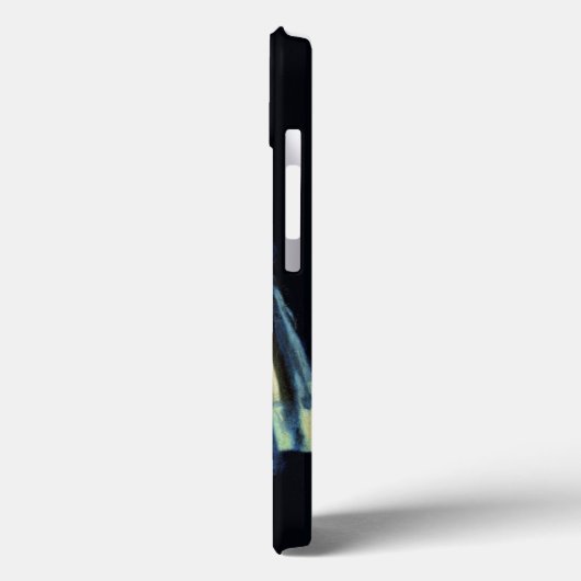 真珠のイヤリングのバロックの芸術の1月Vermeerの女の子 Case-Mate iPhoneケース (裏面 / 左)