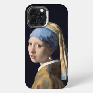 真珠のイヤリングを持つ女の子1665ヨハネス・フェルメール iPhone 13 PRO MAXケース