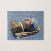 真珠のイヤリングを持つ女の子 ジグソーパズル (横)