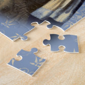 真珠のイヤリングを持つ女の子 ジグソーパズル (側面)