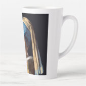 真珠のイヤリングを持つ女の子 – ヨハネス・ヴェルメール カフェラテマグ (右)