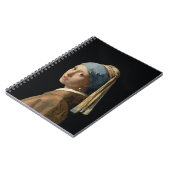 真珠のイヤリングを持つ女の子、c.1665-6 (キャンバスの油 ノートブック (左側)