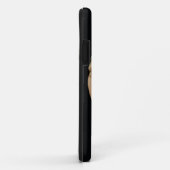 真珠のイヤリングを持つ女の子、c.1665-6 (キャンバスの油 Case-Mate iPhoneケース (裏面/右)