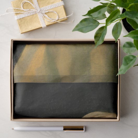 真珠のイヤリングを持つ女の子, Johannes Vermeer, 1665 薄葉紙 (ギフト)