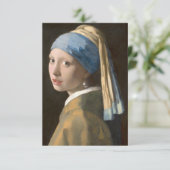 真珠のイヤリングを持つ少女 カード (スタンド正面)