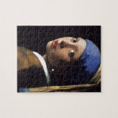 真珠のイヤリングを持つ少女 ジグソーパズル (横)