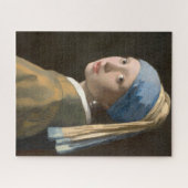 真珠のイヤリングを持つ少女 ジグソーパズル (横)