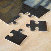 真珠のイヤリングを持つ少女 ジグソーパズル (側面)