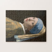 真珠のイヤリングを持つ少女 ジグソーパズル (横)