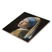 真珠のイヤリングを持つ少女 タイル (側面)