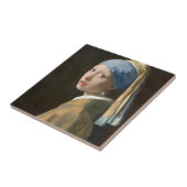 真珠のイヤリングを持つ少女 タイル (側面)