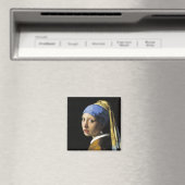 真珠のイヤリングを持つ少女 マグネット (インサイチュ (食洗機))