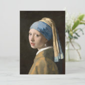 真珠のイヤリングを持つ少女 | Johannes Vermeer (スタンド正面)
