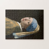 真珠のイヤリングを持つ少女 | Johannes Vermeer ジグソーパズル (横)