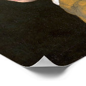 真珠のイヤリングを持つ少女 | Johannes Vermeer | ポスター (角)