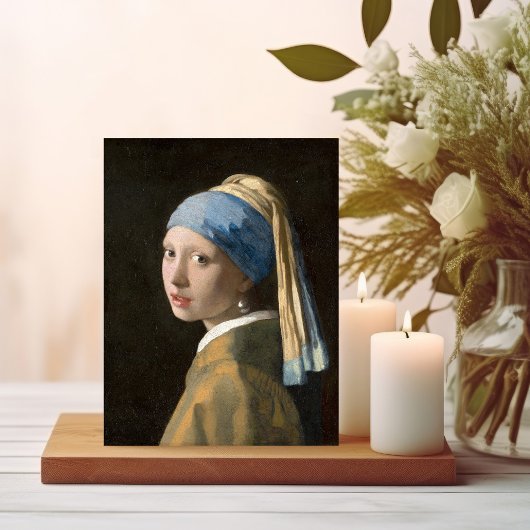 真珠のイヤリングを持つ少女 | Johannes Vermeer ポストカード
