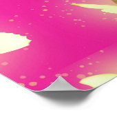 真珠のイヤリングを改造したアートポスターを持つ少女 ポスター (角)