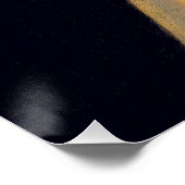 真珠のイヤリング吹を持つ女の子はバブルガム ポスター (コーナー)